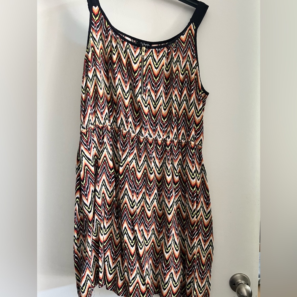 J for Justify Print Sundress Size 1X